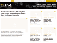 Tablet Screenshot of midasletter.com